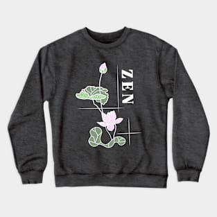 Zen Lotus Meditation Crewneck Sweatshirt